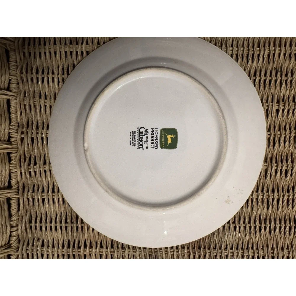 Vtg John Deere Plate Nothing Runs Like A Deere 9
